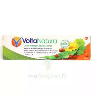 Voltanatura Gel De Massage Plantes Bio T/50ml à FLEURANCE