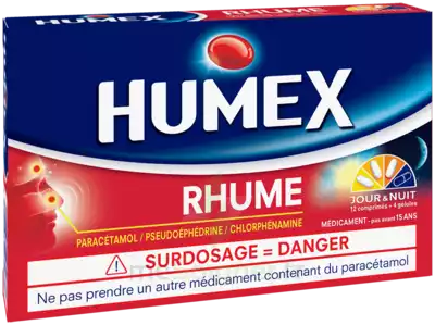 Humex Rhume Comprimés Et Gélules Plq/16 à FLEURANCE
