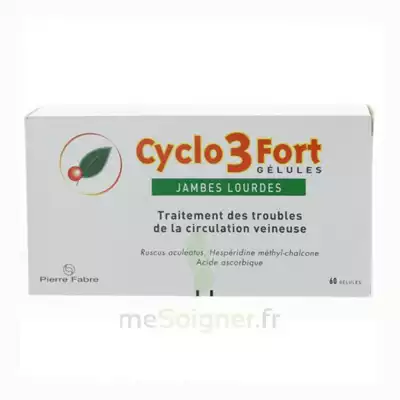 Cyclo 3 Fort, Gélule Plq/60 à FLEURANCE