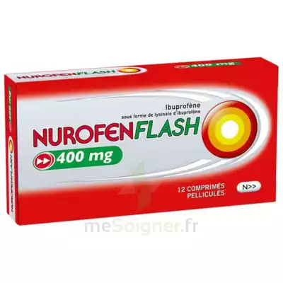 Nurofenflash 400 Mg Comprimés Pelliculés Plq/12 à FLEURANCE