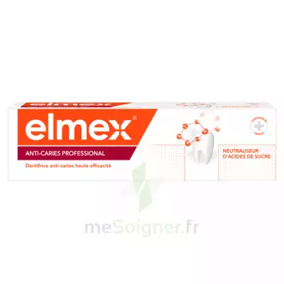 Elmex Anti-caries Professional Dentifrice T/75ml à FLEURANCE
